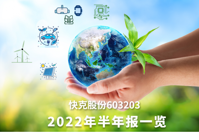 快克股份2022年半年報一覽